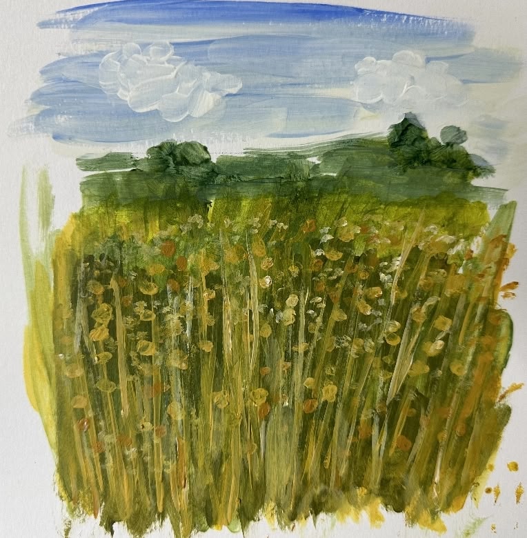 Painting of Nature scene.